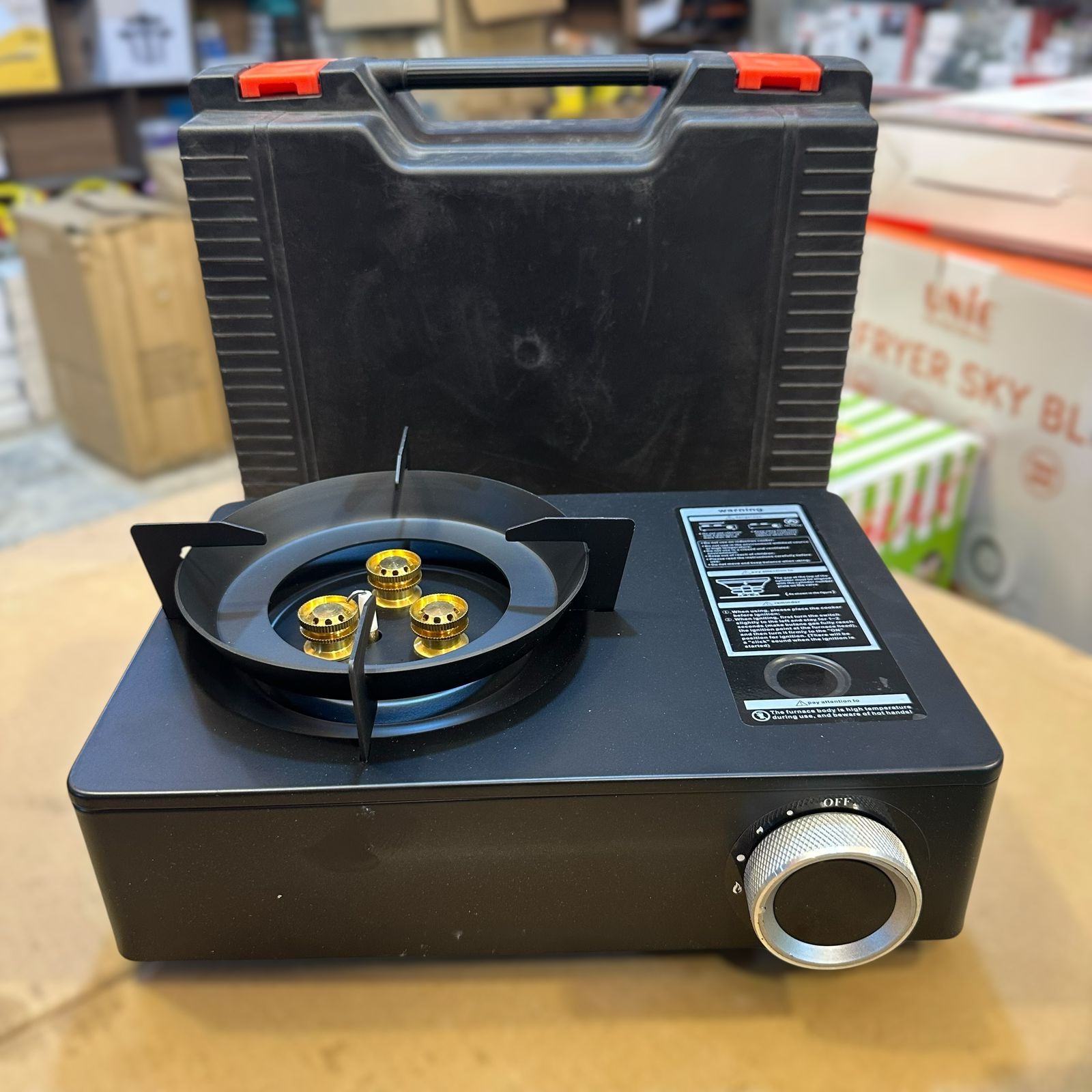 Premium Quality Camping Stove with Box