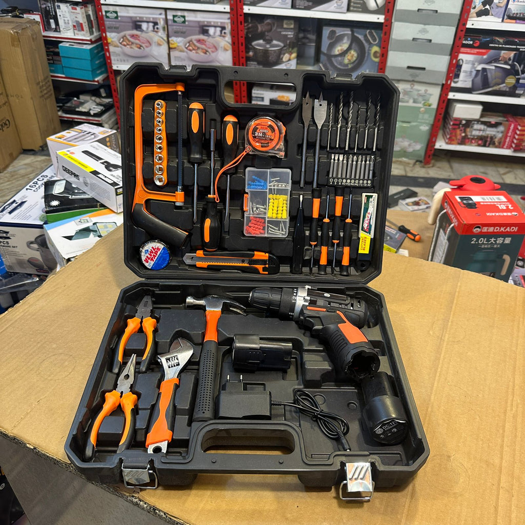 Rechargeable Drill + Multi Tool Box