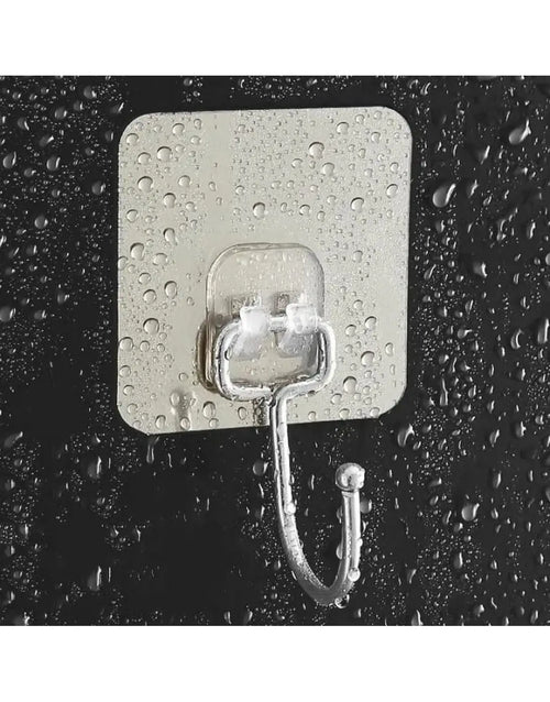 10 Pcs Strong Adhesive Hooks for Hanging | Sticky Hooks for Walls & Tiles