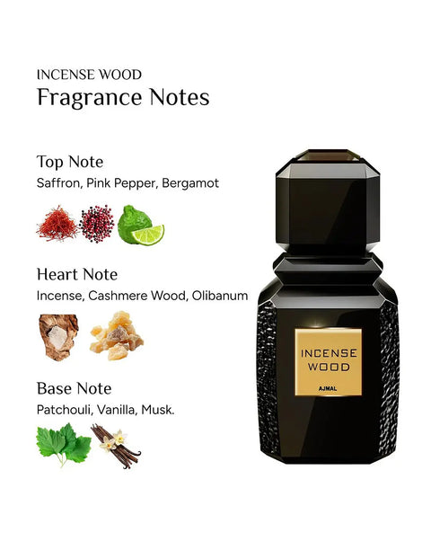 Ajmal Incense Wood Eau De Parfum 100ML