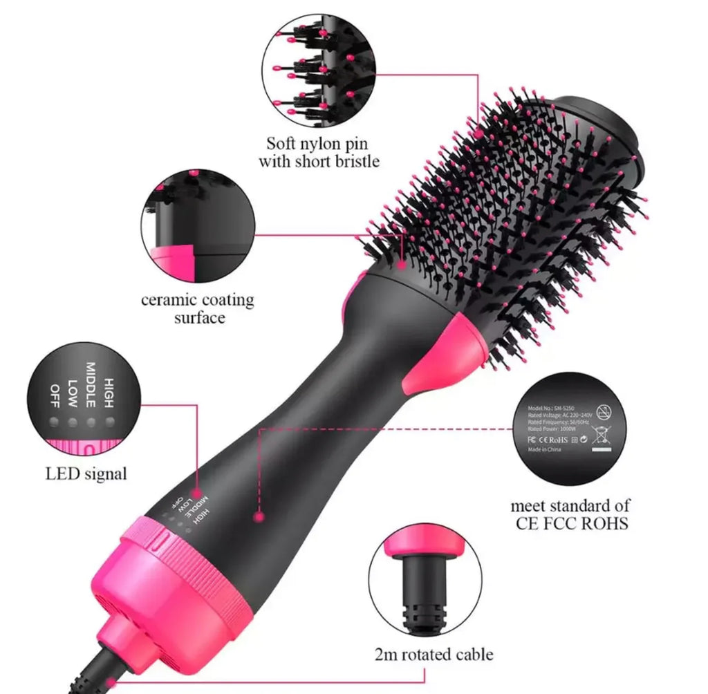3 in 1 Hair Dryer & Styler Brush