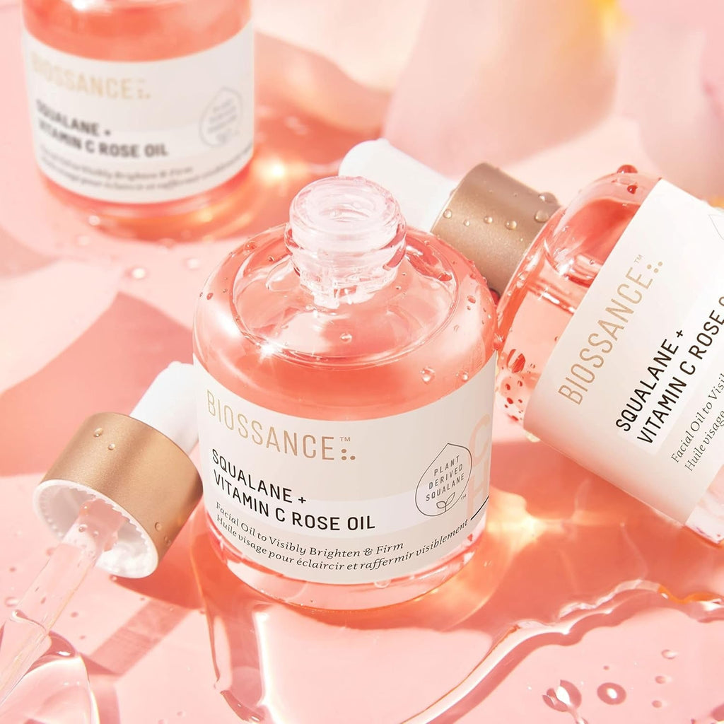 Biossance Squalane+Vitamin C Rose Oil 30ml